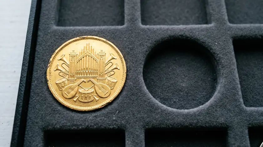 Vienna Philharmonic gold coin